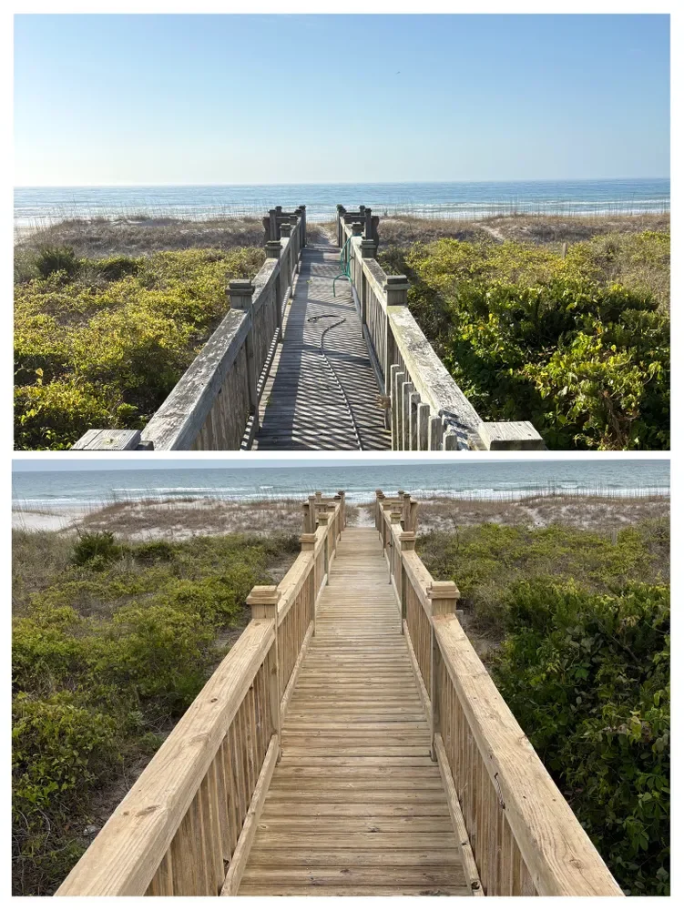 Beach Boardwalk Cleaning by BlueLine Services