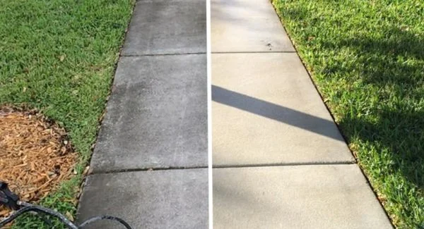 Walkway Cleaning by BlueLine Services